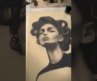 Tattooing Fake Skin #artshorts #tattoos #tattoo #tattooapprentice #realisticdrawing