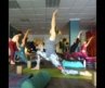 Fast motion Yoga ReAlign Class during our Yoga Teacher Training Course