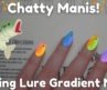Chatty Manis! Fishing Lure Gradient Nails (BOTCHED)