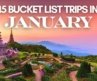 BEST Places To Visit In January! Ultimate Travel Guide For January Vacation Spots 4K