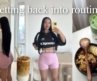 getting back into my fitness routine 🌱 what I eat, high protein meals + how I stay consistent!