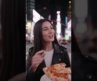 They eat NYC famous pizza ✨🍕🗽