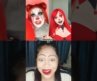 Ta ta ta ra ra ra Makeup trend 💄🤡 | #cosplay #makeup #transformation #makeupartist #halloween