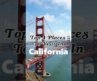 Don’t Miss These 4 California Destinations 📍 #california #travel #bucketlist