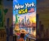 🇺🇸 Best Places to Visit in New York City, USA😍🤳 #trending #shorts #viral