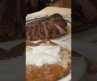 Come with me to the best steakhouse in New York, Peter Luger.😌☔️ #steakhouse #newyork #foodie #fyp