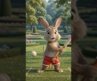 🐰Rabbit but ending  😂🤣Cute rabbit + funny entertainment! 🐇❤️#Rabbit #FunnyRabbit #RabbitComedy