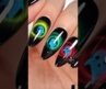 Beauty nail art 👻 #nailart #usa #nailora