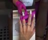 Nail Art !! Satisfying nail trimming #nailasmr #satisfying #nailtrimming #fyp #usa