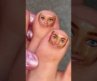 Terrifying TOENAIL ART 🤢💅🏻☠️ #shorts #nailart #naildesign #nailartist #pedicure #feet #nailsart