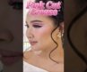 Pink Cut Crease Bridal Look 💖 مكياج عروس وردي يجنن #makeup