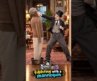Charlie Chaplin Fighting with a Mannequin ! charlie chaplain colorful HDR Video #charliechaplin