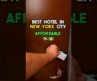 Best Hotel View in New York City with Roof Top & Affordable NYC 😋 #shorts #hotel #newyork #hotels