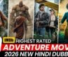 Top 9 Best Hollywood ADVENTURE Movies In Hindi | 2026 Adventure Movies in Hindi | Adventure Movies