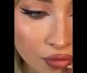 Close-up of Sabrina Carpenter’s makeup for Elton John’s Oscars party (March 27, 2022)