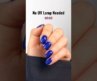 Beaolata Real Gel Nail Strips (No UV Light Needed)🧊✨#nails #shortnail #momhacks #bluenails #usa