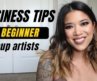 BUSINESS TIPS FOR MAKEUP ARTISTS: Beginner tips + getting clients
