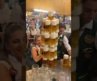 Unbelievable! Watch This Waitress Carry 13 Beers at Oktoberfest 🍻#beer #woman #shorts