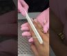 I kinda regret changing to oval nooooo 🥺 #nailvlog