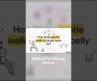 How gentle walking targets belly fat